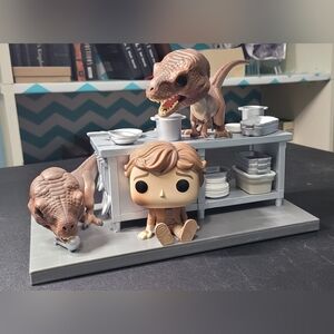 5Funko Pop Moments 62477 Jurassic Park Tim  Velociraptors Special Edition 1